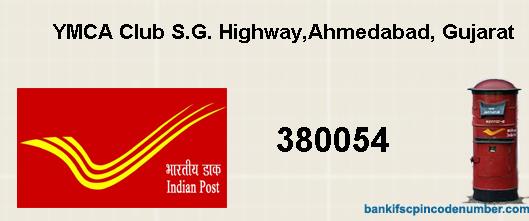 Postal Pin Code Number Of Ymca Club S G Highway Ahmedabad Gujarat